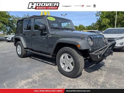 Used 2016 Jeep Wrangler Unlimited Sport w/ Quick Order Package 23S
