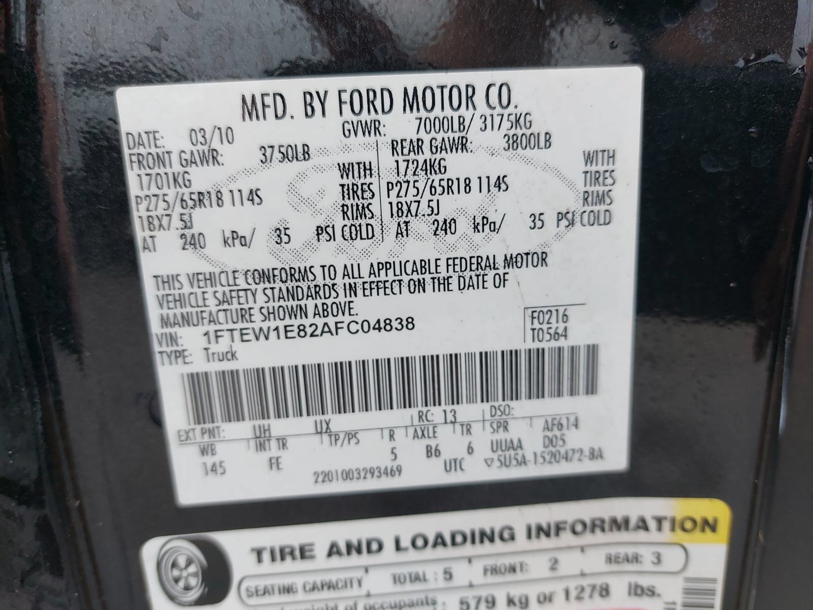 Used 2010 Ford F150 XLT AWD/4WD image 31