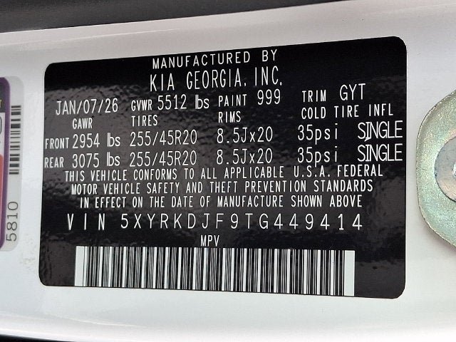 Certified 2026 Kia Sorento SX AWD/4WD image 27