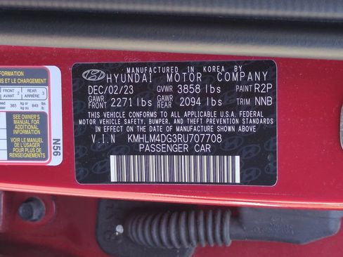 Certified 2024 Hyundai Elantra SEL FWD image 22