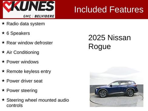 Used 2025 Nissan Rogue SV AWD/4WD image 2