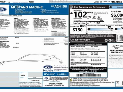 Used 2024 Ford Mustang Mach-E Select image 4