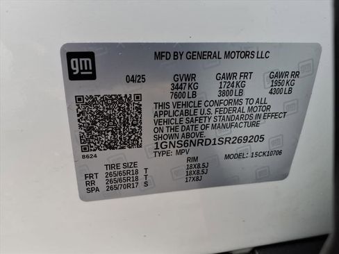 Certified 2025 Chevrolet Tahoe LT image 28