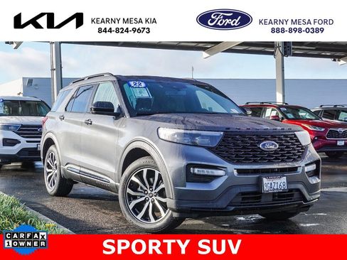 Used 2022 Ford Explorer ST-Line w/ Class IV Trailer Tow Package image 1
