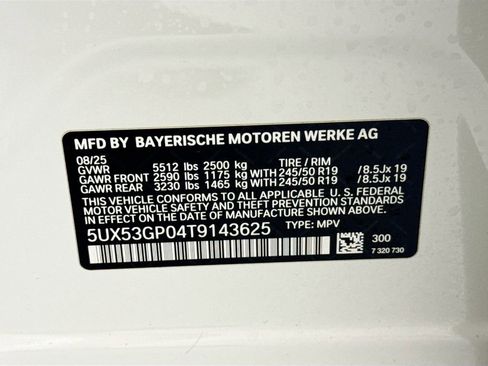 Used 2026 BMW X3 xDrive30 w/ Convenience Package AWD/4WD image 33