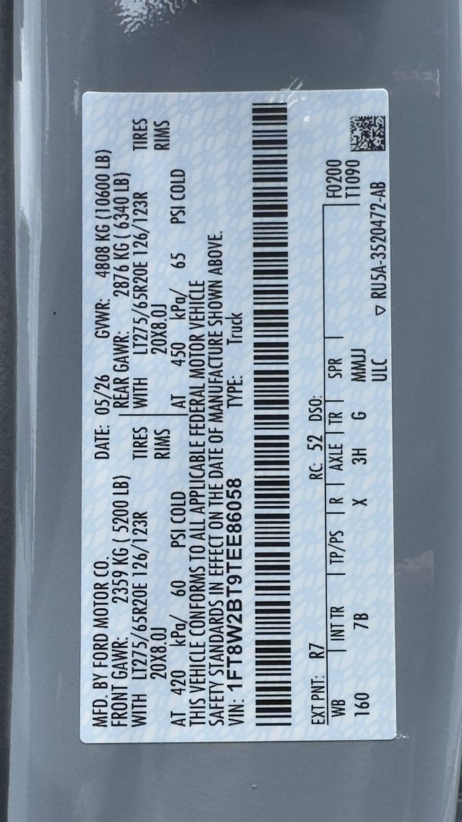 New 2026 Ford F250 Platinum AWD/4WD image 15