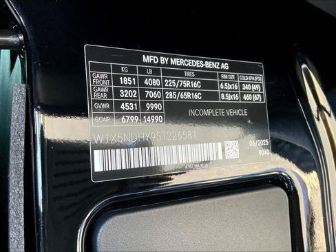 New 2025 Mercedes-Benz Sprinter 3500 image 11