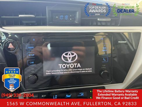Used 2017 Toyota Corolla LE w/ Carpet Mat Package (TMS) FWD image 33