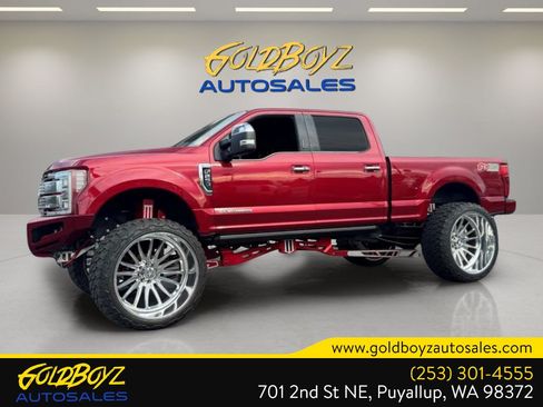 Used 2017 Ford F250 Platinum w/ Platinum Ultimate Package AWD/4WD image 8