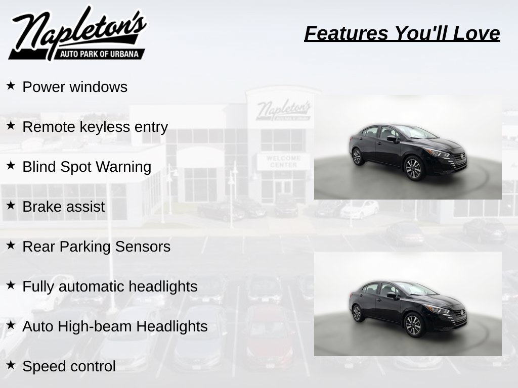 Used 2025 Nissan Versa SV FWD image 2