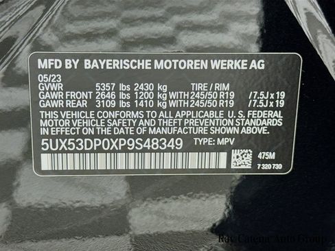 Used 2023 BMW X3 xDrive30i w/ M Sport Package AWD/4WD image 34