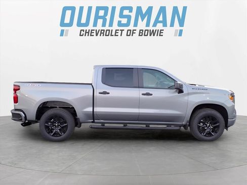 New 2026 Chevrolet Silverado 1500 Custom w/ Turbomax Blackout Package AWD/4WD image 2