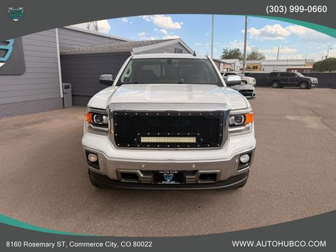 Used 2015 GMC Sierra 1500 SLT w/ SLT Crew Cab Value Package AWD/4WD image 3