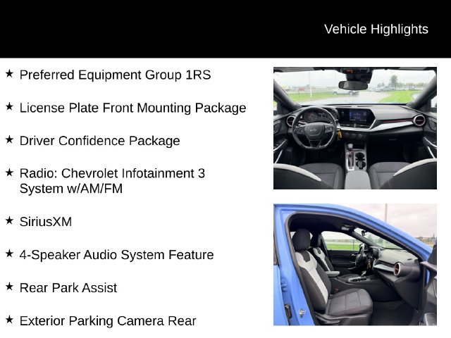 Certified 2024 Chevrolet Trax RS w/ Driver Confidence Package FWD image 12