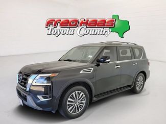Used 2023 Nissan Armada SL w/ Captain's Chairs Package RWD video 1
