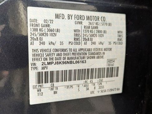 Used 2022 Lincoln Nautilus Reserve image 35