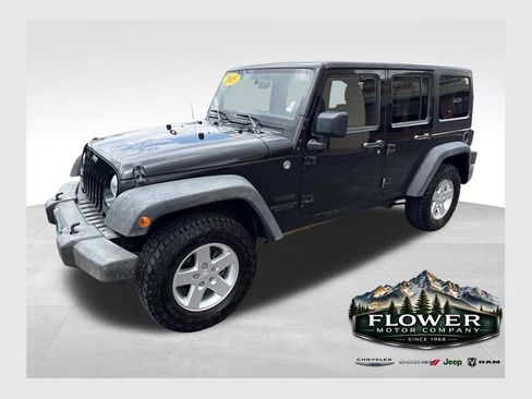 Used 2015 Jeep Wrangler Unlimited Sport w/ Quick Order Package 24S AWD/4WD image 1