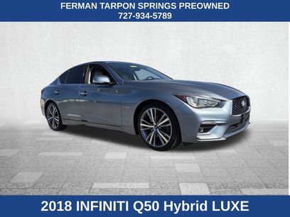 Used 2018 INFINITI Q50 Luxe w/ Cargo Package (L95)