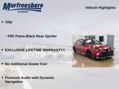 Used 2020 Toyota Avalon TRD w/ All Weather Liner Package FWD image 5