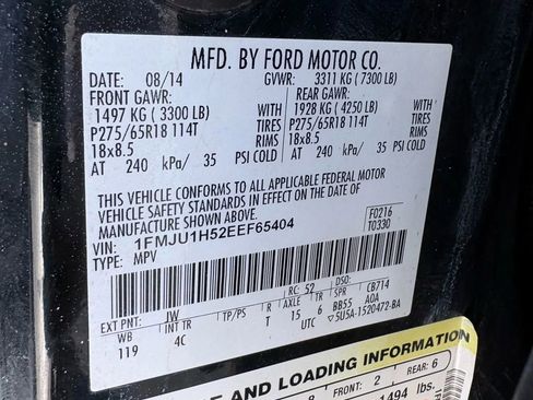 Used 2014 Ford Expedition XLT w/ Equipment Group 202A image 32