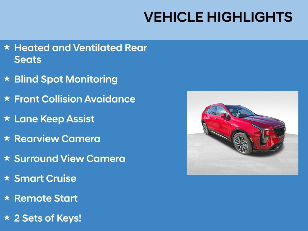 Used 2024 Cadillac XT4 Sport AWD/4WD image 3