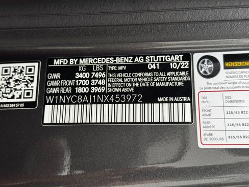 Used 2022 Mercedes-Benz G 63 AMG Squared w/ AMG Night Package image 52