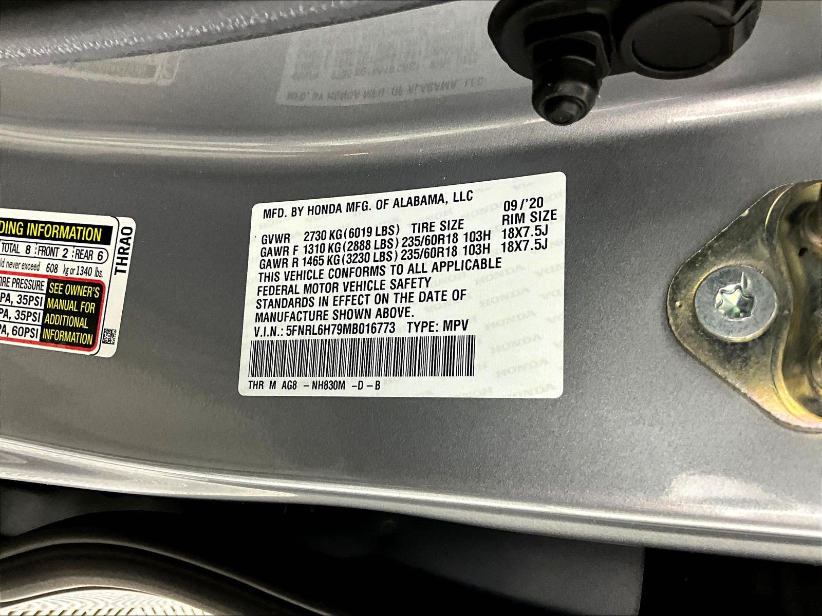 Used 2021 Honda Odyssey EX-L image 17