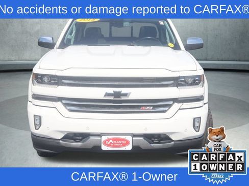Used 2018 Chevrolet Silverado 1500 LTZ Z71 w/ LPO, Black Pack AWD/4WD image 2