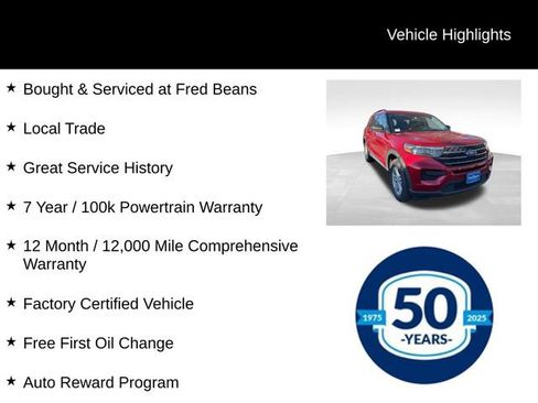 Certified 2022 Ford Explorer XLT w/ Class IV Trailer Tow Package image 7