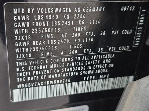 Used 2013 Volkswagen Tiguan SE AWD/4WD image 35