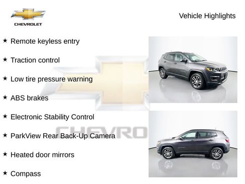 Used 2017 Jeep Compass Latitude w/ Popular Equipment Group image 33