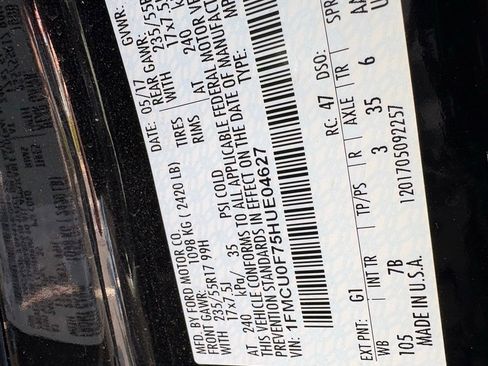 Used 2017 Ford Escape S image 12