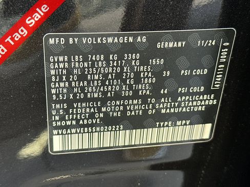 New 2025 Volkswagen ID. Buzz Pro S image 25