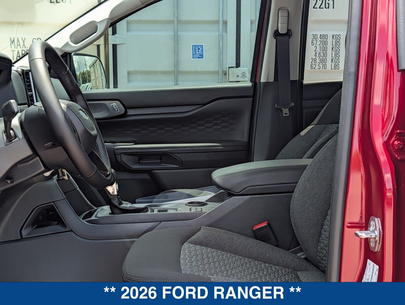 New 2026 Ford Ranger XLT w/ Black Appearance Package RWD image 22