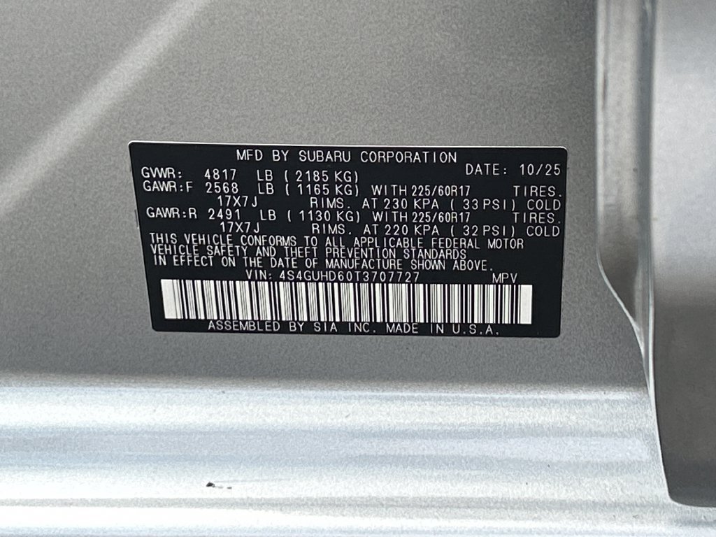 Certified 2026 Subaru Crosstrek 2.5i Premium AWD/4WD image 53