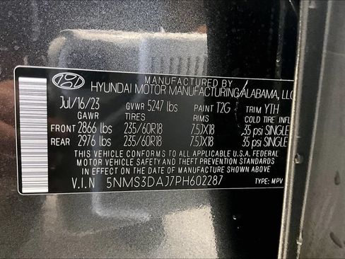 Used 2023 Hyundai Santa Fe SEL w/ Premium Package AWD/4WD image 33