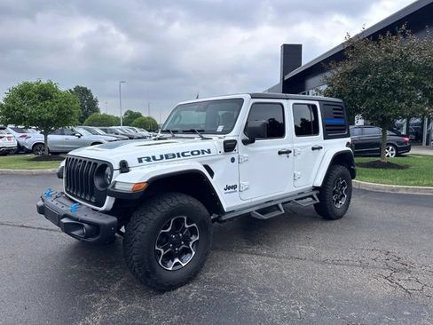 Used 2022 Jeep Wrangler Unlimited Rubicon 4xe w/ Steel Bumper Group AWD/4WD image 9