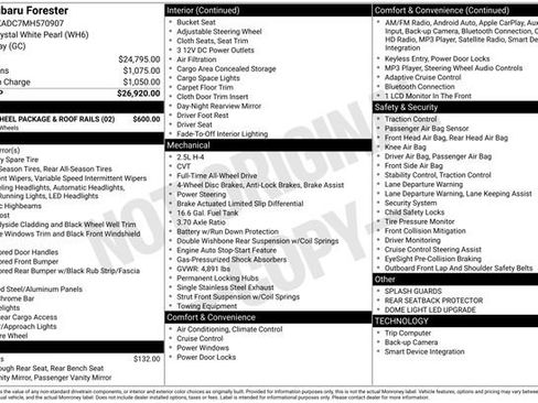 Used 2021 Subaru Forester image 4