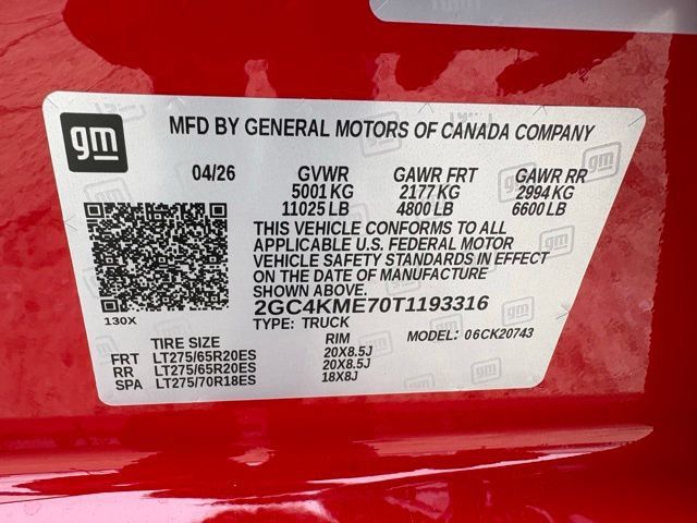 New 2026 Chevrolet Silverado 2500 Custom w/ Custom Convenience Package AWD/4WD image 16
