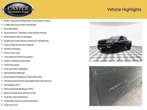 Used 2020 Chevrolet Colorado LT w/ Colorado RST Special Edition AWD/4WD image 7