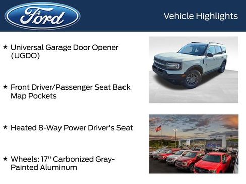 New 2025 Ford Bronco Sport Big Bend w/ Convenience Package AWD/4WD image 12
