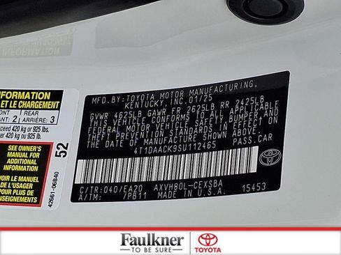 Certified 2025 Toyota Camry SE image 26