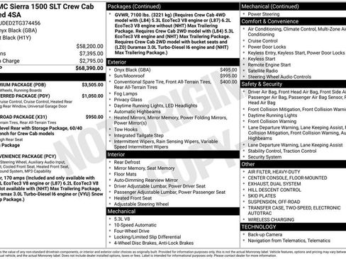 New 2026 GMC Sierra 1500 SLT w/ SLT Premium Package AWD/4WD image 5