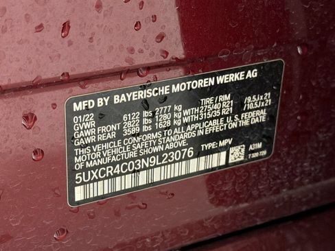 Used 2022 BMW X5 sDrive40i w/ M Sport Package RWD image 23