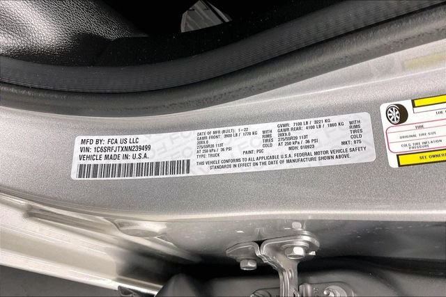 Used 2022 RAM 1500 Laramie AWD/4WD image 32