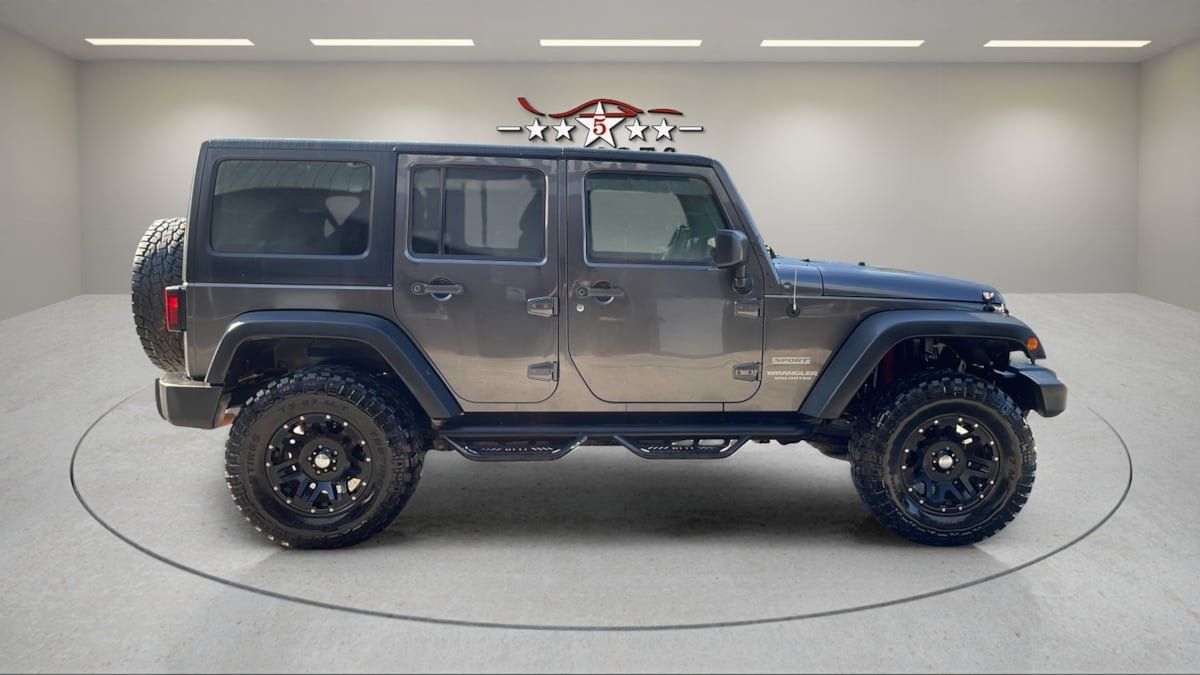 Used 2017 Jeep Wrangler Unlimited Sport w/ Quick Order Package 24S AWD/4WD image 6