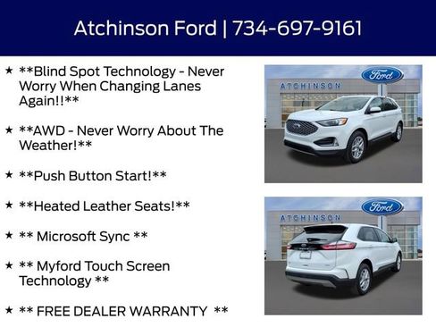 Used 2023 Ford Edge SEL w/ Convenience Package AWD/4WD image 9
