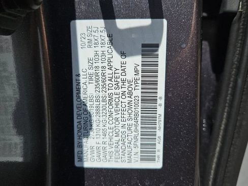 Certified 2024 Honda Odyssey EX-L image 16