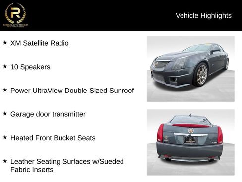 Used 2009 Cadillac CTS V RWD image 9