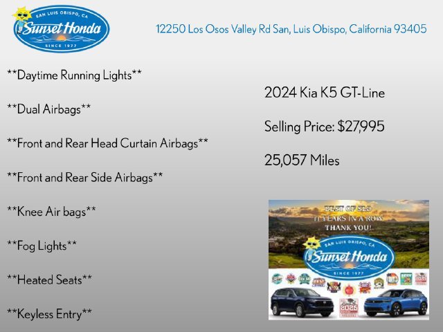 Used 2024 Kia K5 GT-Line FWD image 4